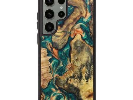 Galaxy S23 Ultra Wood+Resin Phone Case - Vaughn (Mosaic, 629168) Supply