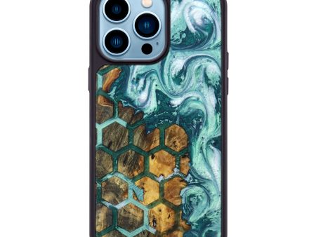 iPhone 14 Pro Max Wood+Resin Phone Case - Kirby (Pattern, 629201) Supply