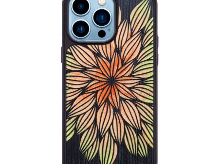 iPhone 14 Pro Max Wood+Resin Phone Case - Coraima (Pattern, 629199) Cheap