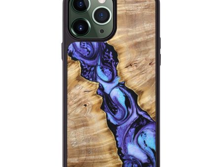 iPhone 13 Pro Max Wood+Resin Phone Case - Aniya (Purple, 630328) Online