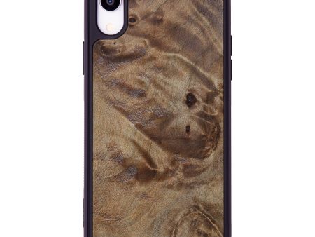 iPhone Xr Burl Wood Phone Case - Garrison (Maple Burl, 629113) For Sale