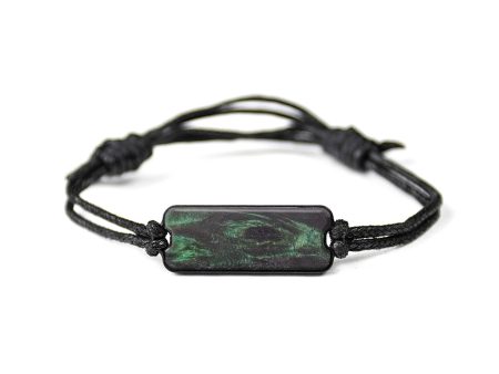 Classic Wood+Resin Bracelet - Malakai (Green, 629739) Online Hot Sale