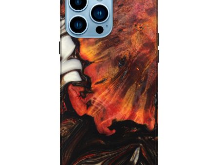 iPhone 14 Pro Max Wood+Resin Live Edge Phone Case - Kinsley (Artist Pick, 630439) Fashion