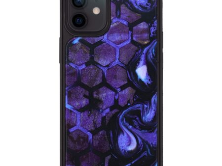 iPhone 12 Wood+Resin Phone Case - Mychal (Pattern, 629193) on Sale