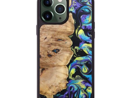 iPhone 13 Pro Max Wood+Resin Phone Case - Donovan (Purple, 629460) Online