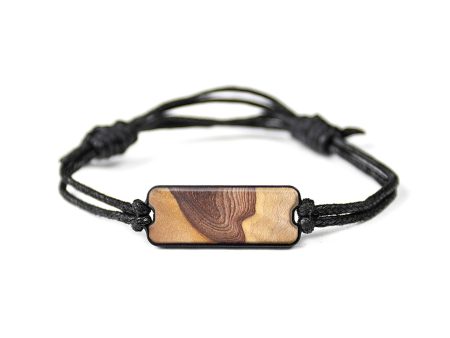 Classic Burl Wood Bracelet - Cayden (Maple Burl, 629527) on Sale