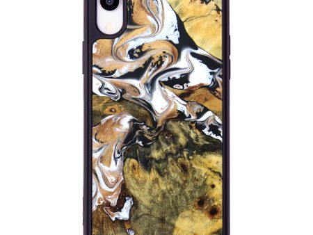 iPhone Xr Wood+Resin Phone Case - Shelly (Mosaic, 629492) Cheap