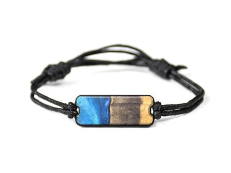 Classic Wood+Resin Bracelet - Makiya (Blue, 629052) Hot on Sale