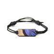 Classic Wood+Resin Bracelet - Marshall (Purple, 629512) Fashion