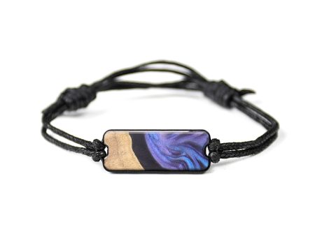 Classic Wood+Resin Bracelet - Marshall (Purple, 629512) Fashion