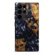 Galaxy S22 Ultra Wood+Resin Live Edge Phone Case - Ricardo (Black & White, 628548) on Sale