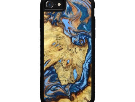 iPhone SE Wood+Resin Phone Case - Starr (Artist Pick, 630764) Supply