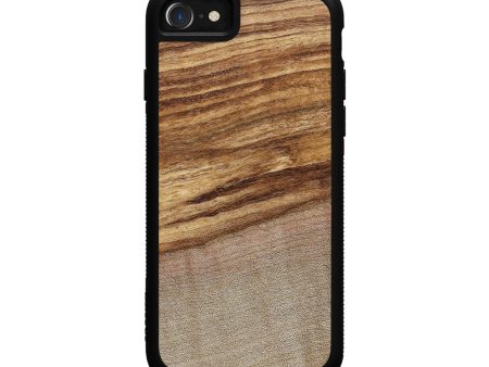 iPhone SE Burl Wood Phone Case - Zayne (Maple Burl, 629097) Sale