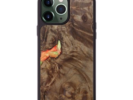 iPhone 13 Pro Max Burl Wood Phone Case - Nelda (Maple Burl, 629082) Cheap