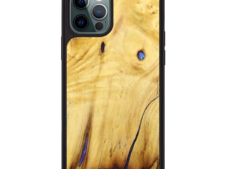 iPhone 12 Pro Burl Wood Phone Case - Kylan (Buckeye Burl, 630317) Supply