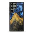 Galaxy S23 Ultra Wood+Resin Phone Case - Alberta (Blue, 630714) Sale