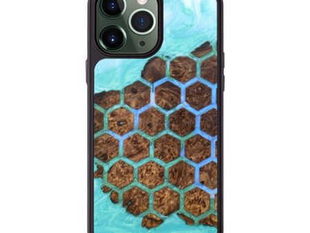 iPhone 13 Pro Max Wood+Resin Phone Case - Dino (Pattern, 628913) on Sale