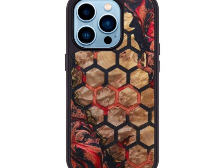 iPhone 14 Pro Wood+Resin Phone Case - Danette (Pattern, 629194) Supply