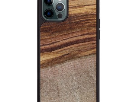 iPhone 12 Pro Burl Wood Phone Case - Maria (Maple Burl, 629115) For Cheap