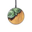 Circle Wood+Resin Wireless Charger - Litzy (Green, 629535) Online now