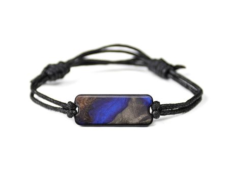 Classic Wood+Resin Bracelet - Sofia (Blue, 629068) Online now