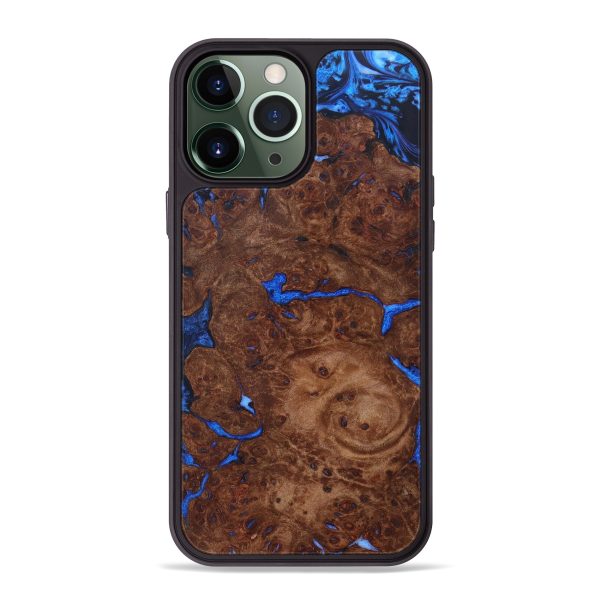 iPhone 13 Pro Max Wood+Resin Phone Case - Ann (Maple Burl, 628465) Cheap