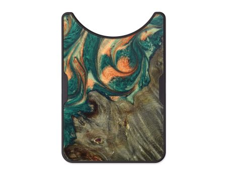 Alloy Wood+Resin Wallet - Marquise (Artist Pick, 629807) For Sale