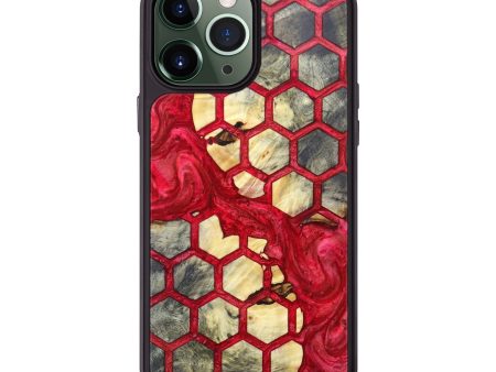 iPhone 13 Pro Max Wood+Resin Phone Case - Fredric (Pattern, 628711) For Sale