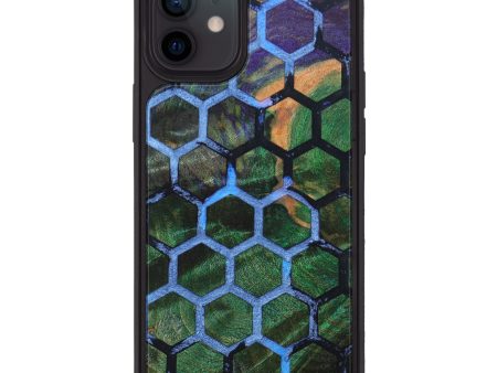 iPhone 12 Wood+Resin Phone Case - Amos (Pattern, 629190) Supply