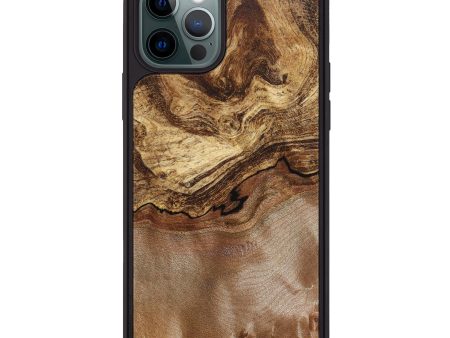 iPhone 12 Pro Burl Wood Phone Case - Ruby (Maple Burl, 630321) Online Sale