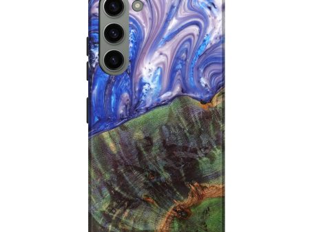 Galaxy S23 Plus Wood+Resin Live Edge Phone Case - Rosemary (Artist Pick, 629006) For Discount