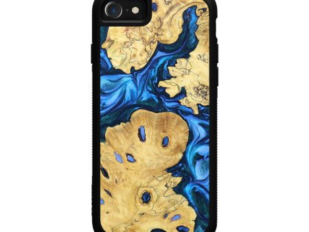 iPhone SE Wood+Resin Phone Case - Alaina (Artist Pick, 630730) Discount