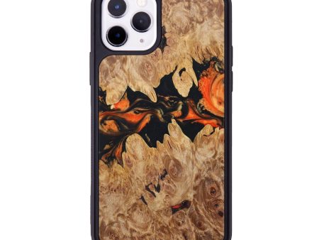 iPhone 11 Pro Wood+Resin Phone Case - Eleanor (Lava, 625032) Supply