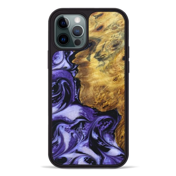 iPhone 12 Pro Wood+Resin Phone Case - Avayah (Artist Pick, 626368) Fashion