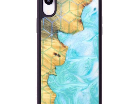 iPhone Xr Wood+Resin Phone Case - June (Pattern, 628908) Sale