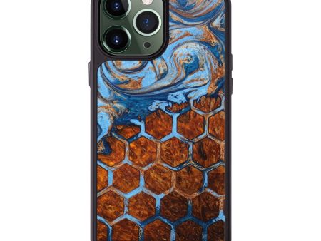 iPhone 13 Pro Max Wood+Resin Phone Case - Aleena (Pattern, 630517) Discount