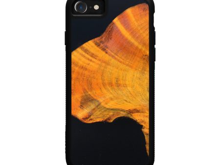 iPhone SE Wood+Resin Phone Case - Bryanna (Black & White, 628297) Online Hot Sale