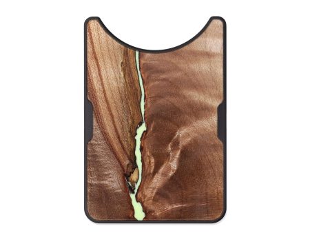 Alloy Wood+Resin Wallet - Triston (Maple Burl, 627648) For Sale