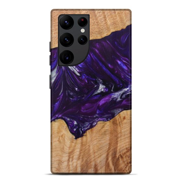 Galaxy S22 Ultra Wood+Resin Live Edge Phone Case - Bodhi (Artist Pick, 627208) Supply