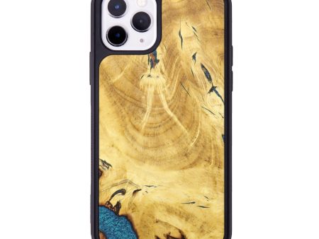 iPhone 11 Pro Wood+Resin Phone Case - Amina (Buckeye Burl, 626477) Online Hot Sale