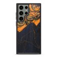 Galaxy S23 Ultra Wood+Resin Phone Case - Bobbie (Lava, 624907) Fashion