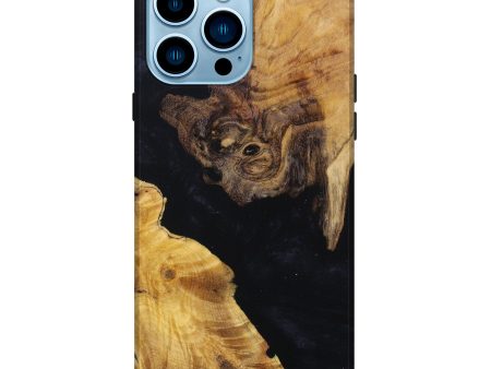 iPhone 14 Pro Max Wood+Resin Live Edge Phone Case - Alaia (Artist Pick, 627367) Fashion