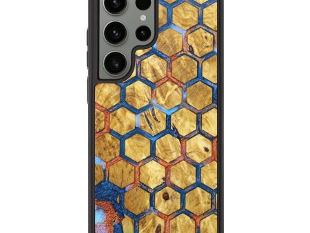 Galaxy S23 Ultra Wood+Resin Phone Case - Yamilex (Pattern, 628149) Fashion