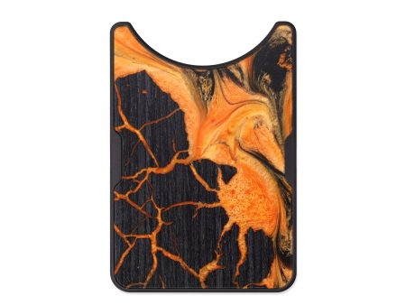 Alloy Wood+Resin Wallet - Kiana (Lava, 625161) Online Hot Sale