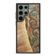 Galaxy S23 Ultra Wood+Resin Phone Case - William (Green, 624719) Fashion