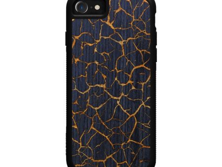 iPhone SE Wood+Resin Phone Case - Neha (Lava, 624905) For Cheap