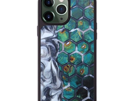 iPhone 13 Pro Max Wood+Resin Phone Case - Dora (Pattern, 630896) Hot on Sale