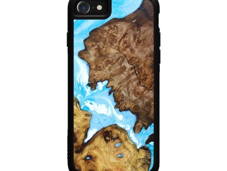 iPhone SE Wood+Resin Phone Case - Javier (Mosaic, 626920) Online