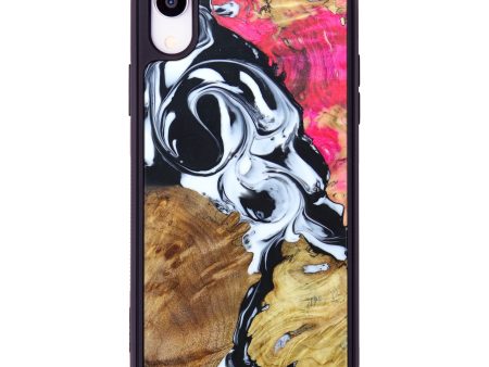 iPhone Xr Wood+Resin Phone Case - Emilia (Mosaic, 627160) Online Hot Sale