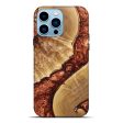 iPhone 14 Pro Max Wood+Resin Live Edge Phone Case - Carsyn (Artist Pick, 631100) For Sale